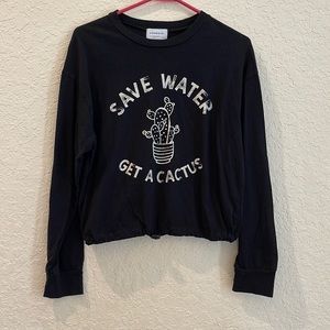 Save the Water Get a Cactus Top